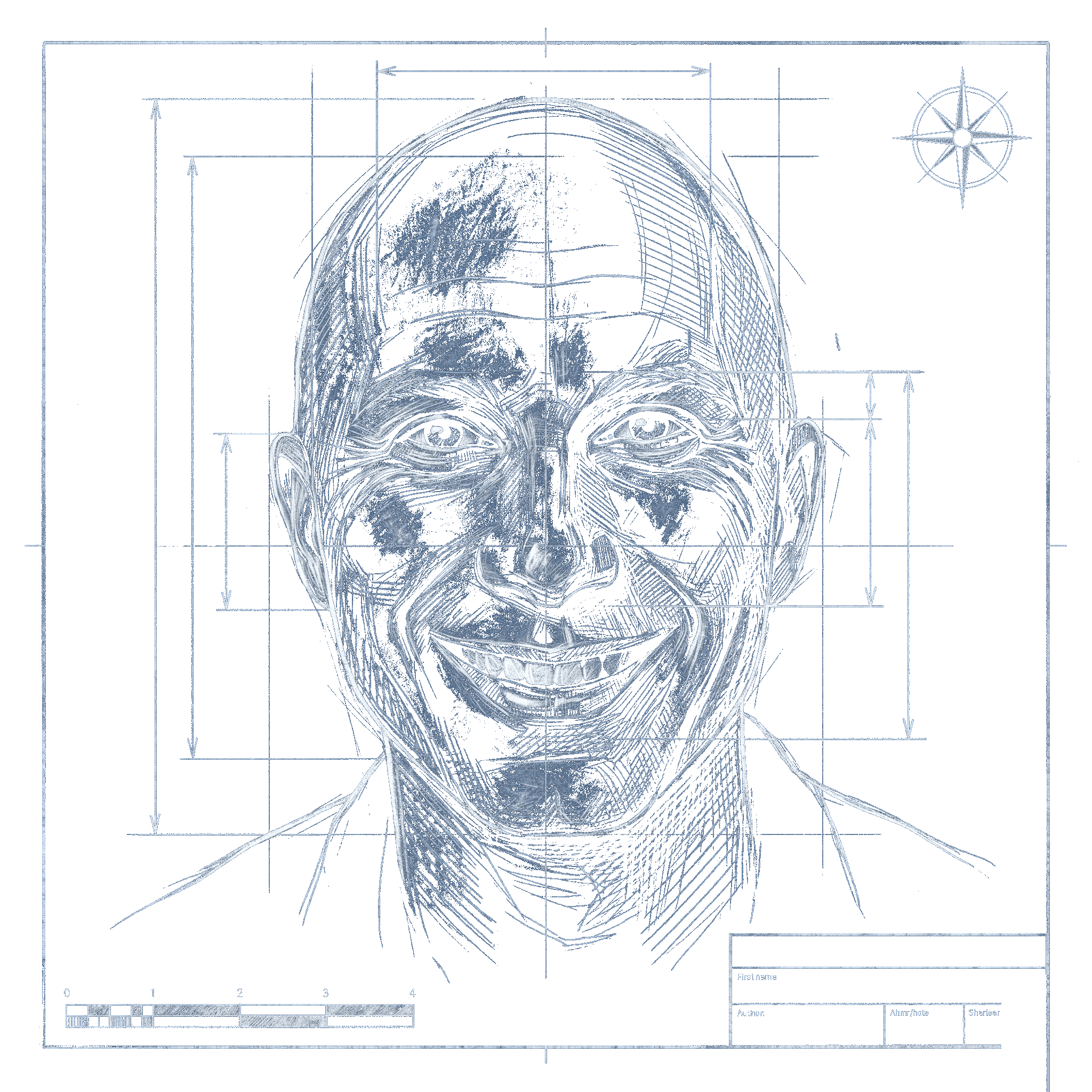 Matt Headley — blueprint portrait